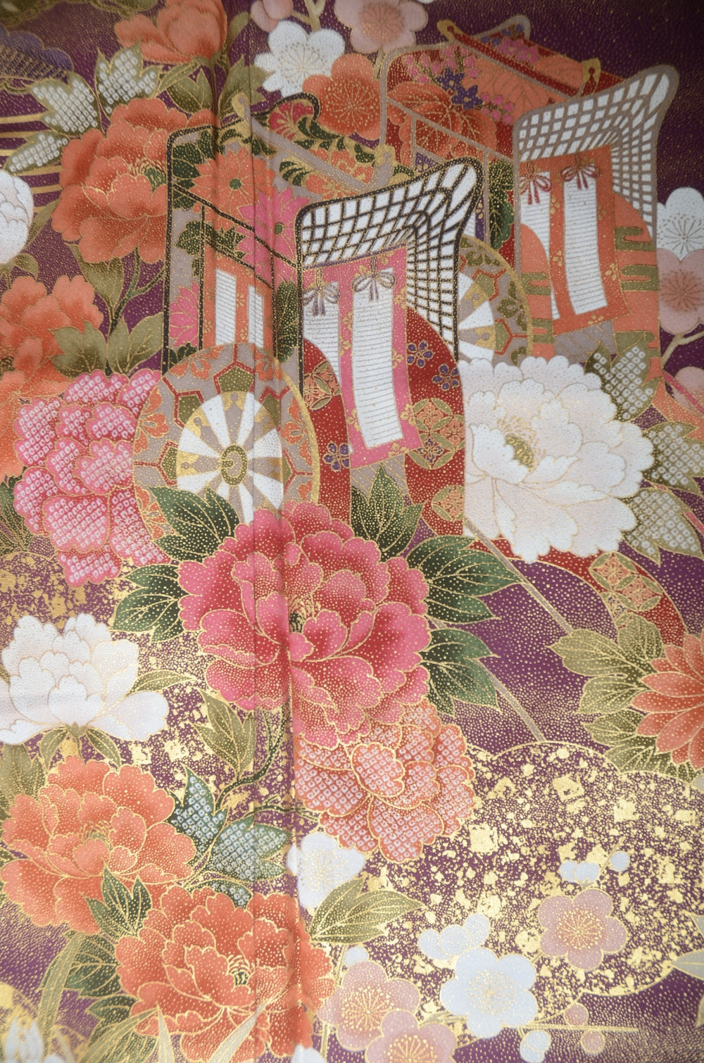 Long-sleeved kimono 6 items set / Furisode / FK#1-683