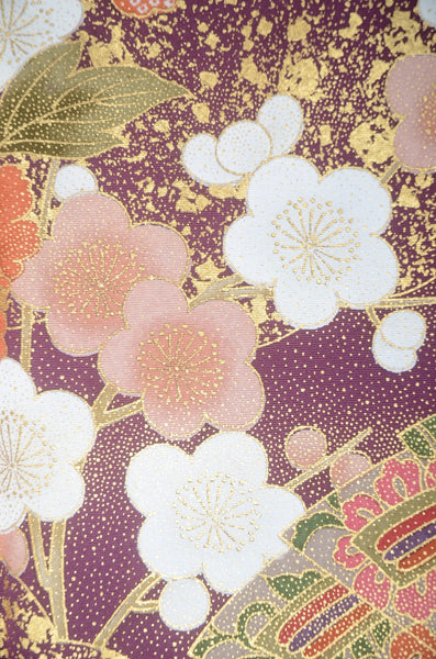 Long-sleeved kimono 6 items set / Furisode / FK#1-683