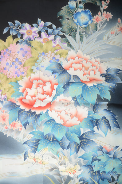 Long-sleeved kimono 6 items set / Furisode / FK#1-685