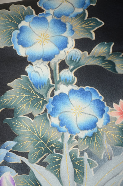 Long-sleeved kimono 6 items set / Furisode / FK#1-685