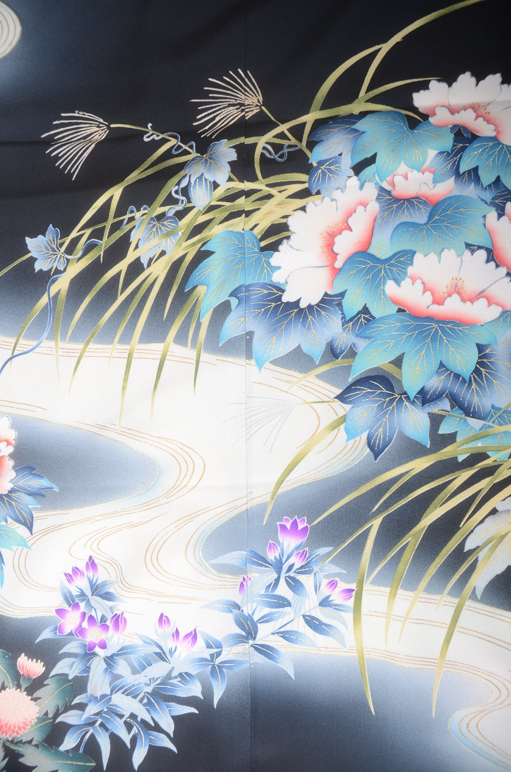 Long-sleeved kimono 6 items set / Furisode / FK#1-685