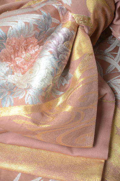 Long-sleeved kimono 6 items set / Furisode / FK#1-685