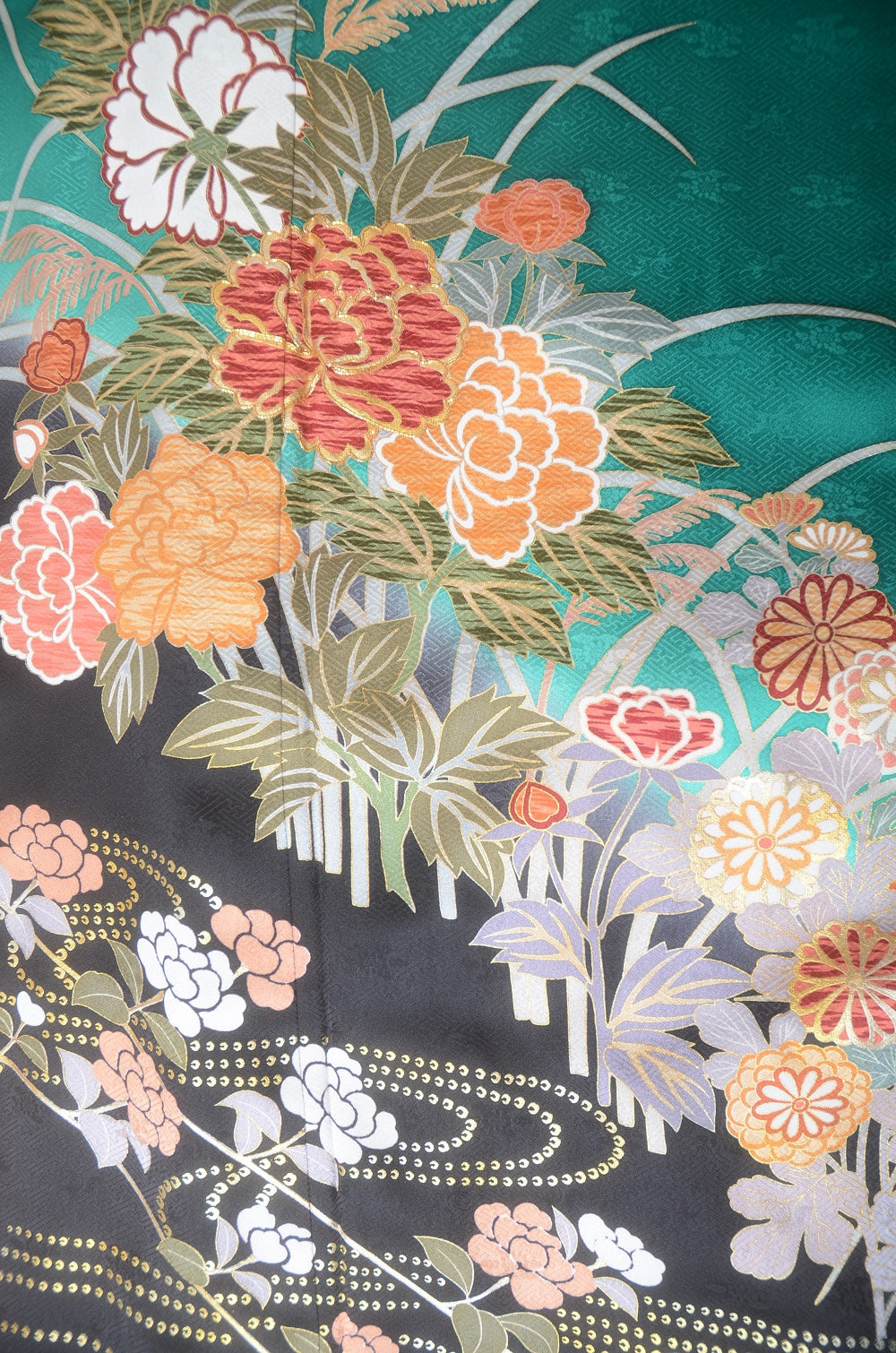 Long-sleeved kimono 6 items set / Furisode / FK#1-686