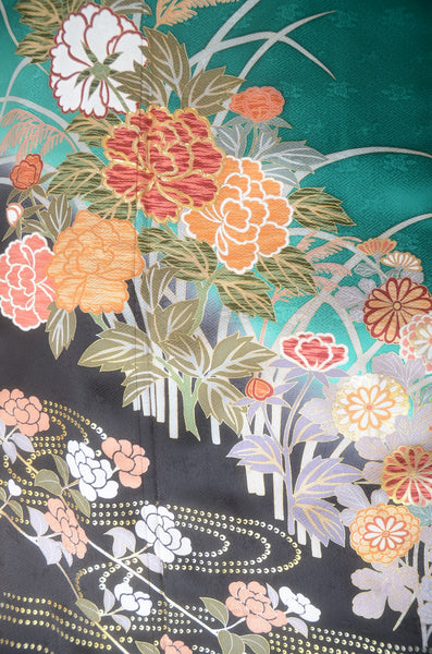 Long-sleeved kimono 6 items set / Furisode / FK#1-686