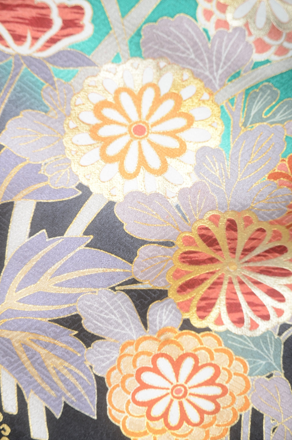 Long-sleeved kimono 6 items set / Furisode / FK#1-686