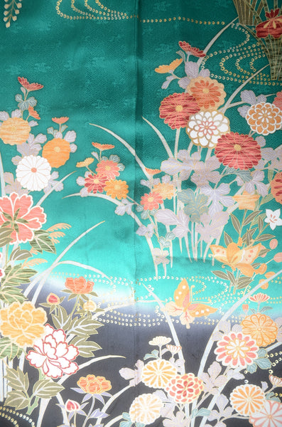 Long-sleeved kimono 6 items set / Furisode / FK#1-686