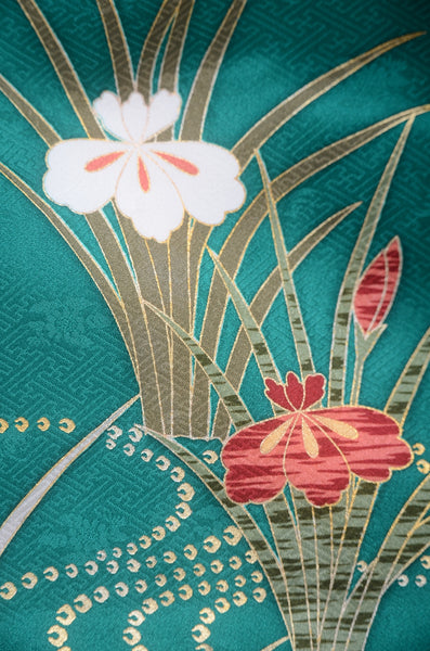 Long-sleeved kimono 6 items set / Furisode / FK#1-686