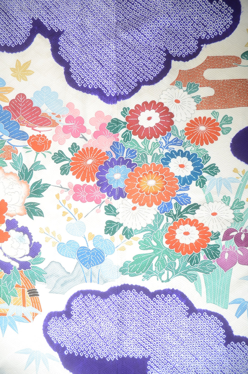 Long-sleeved kimono 6 items set / Furisode / FK#1-690