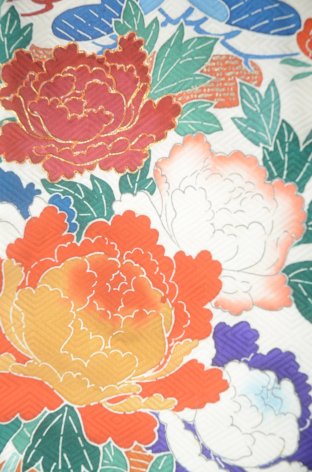 Long-sleeved kimono 6 items set / Furisode / FK#1-690