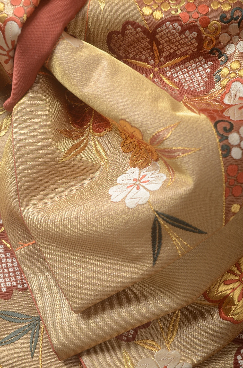 Long-sleeved kimono 6 items set / Furisode / FK#1-690