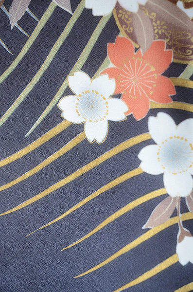 Long-sleeved kimono 6 items set / Furisode / FK#1-693