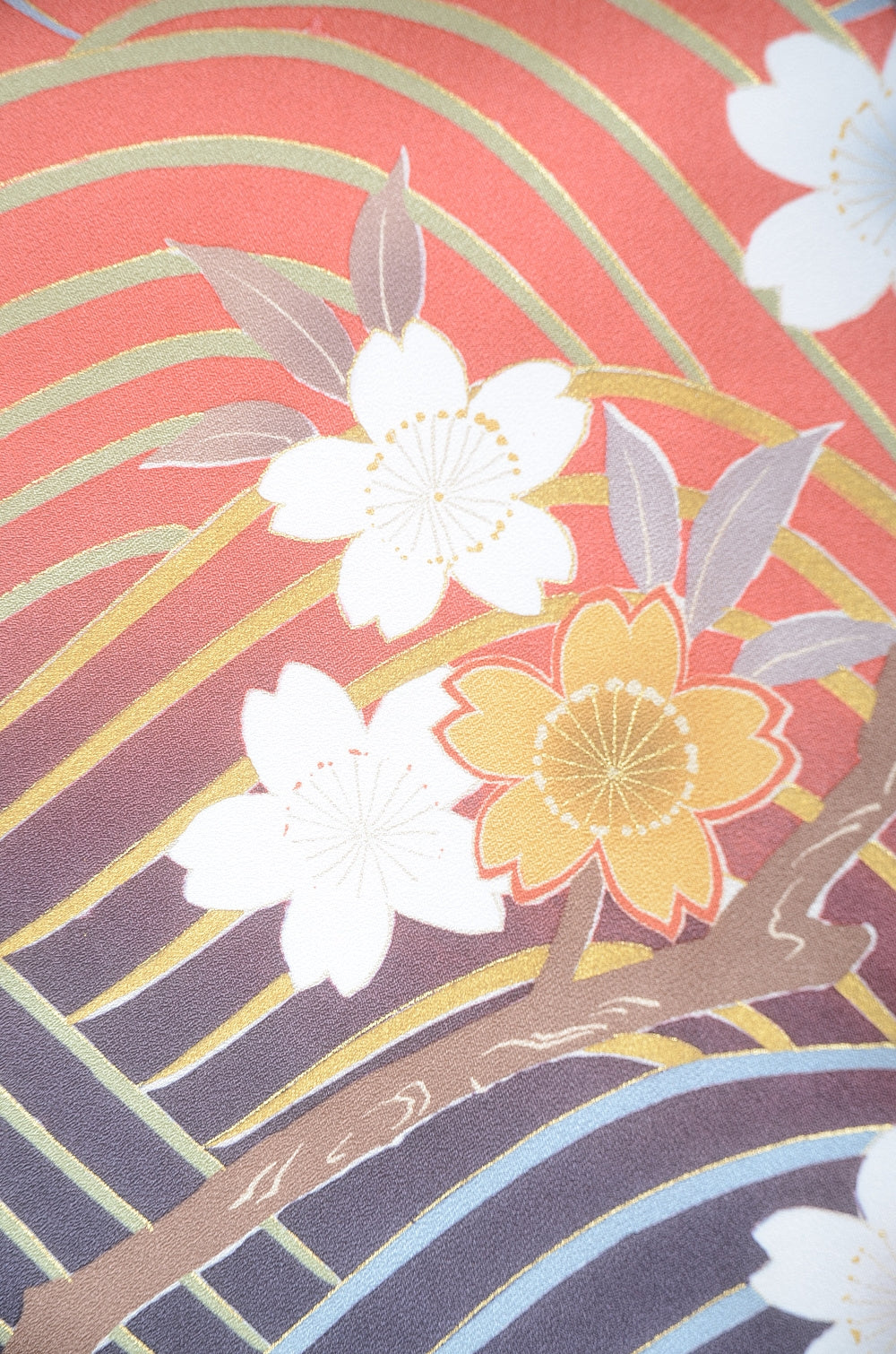 Long-sleeved kimono 6 items set / Furisode / FK#1-693