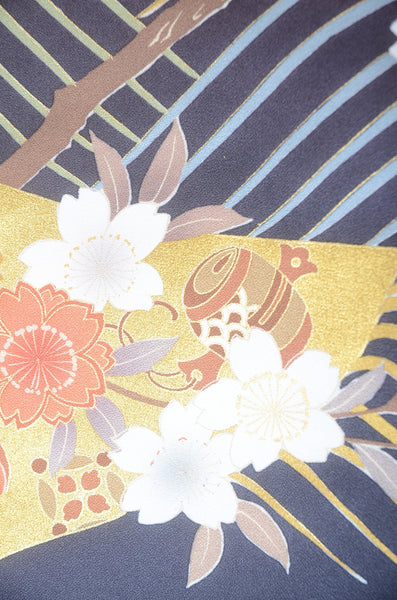 Long-sleeved kimono 6 items set / Furisode / FK#1-693