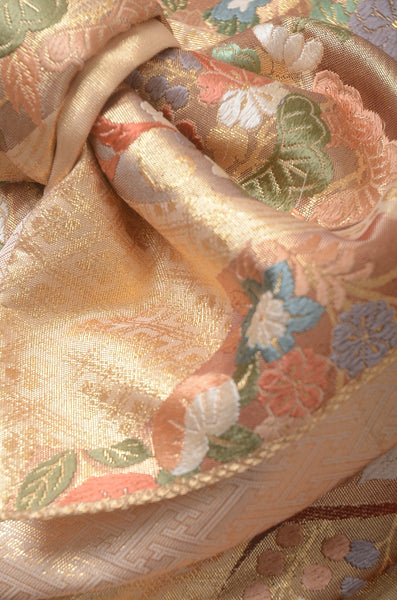 Long-sleeved kimono 6 items set / Furisode / FK#1-695