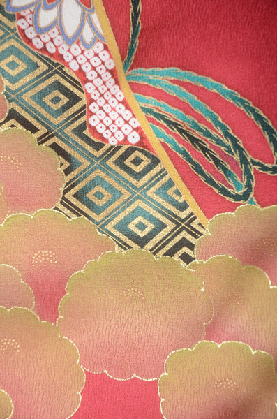 Japanese kimono 6 items set / TK #1-915