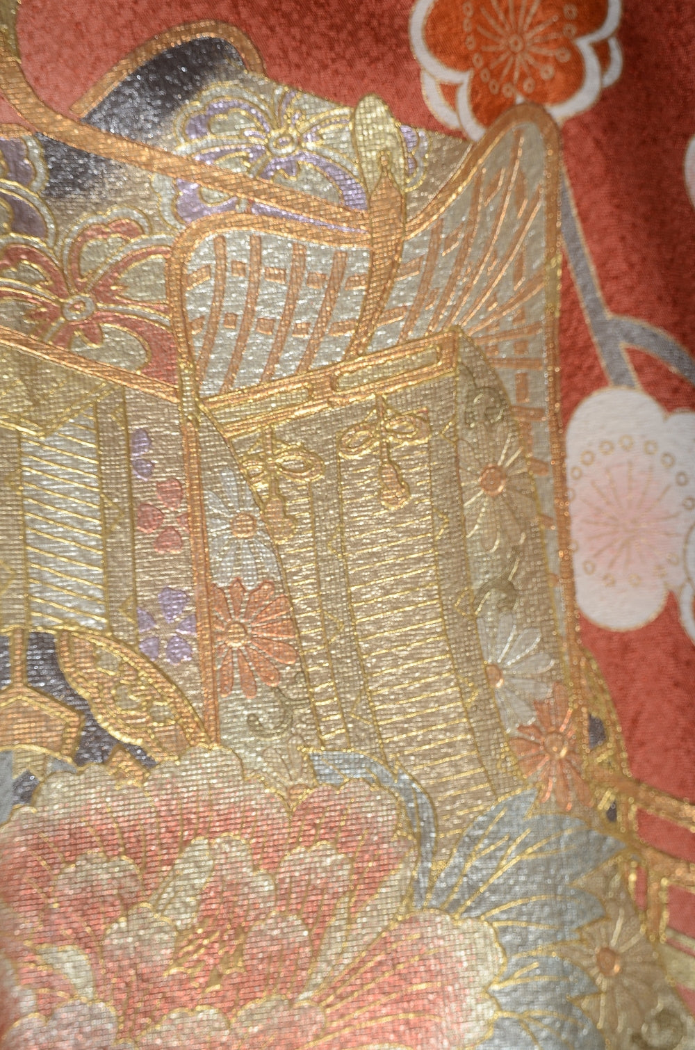 Long-sleeved kimono 6 items set / Furisode / FK#1-696