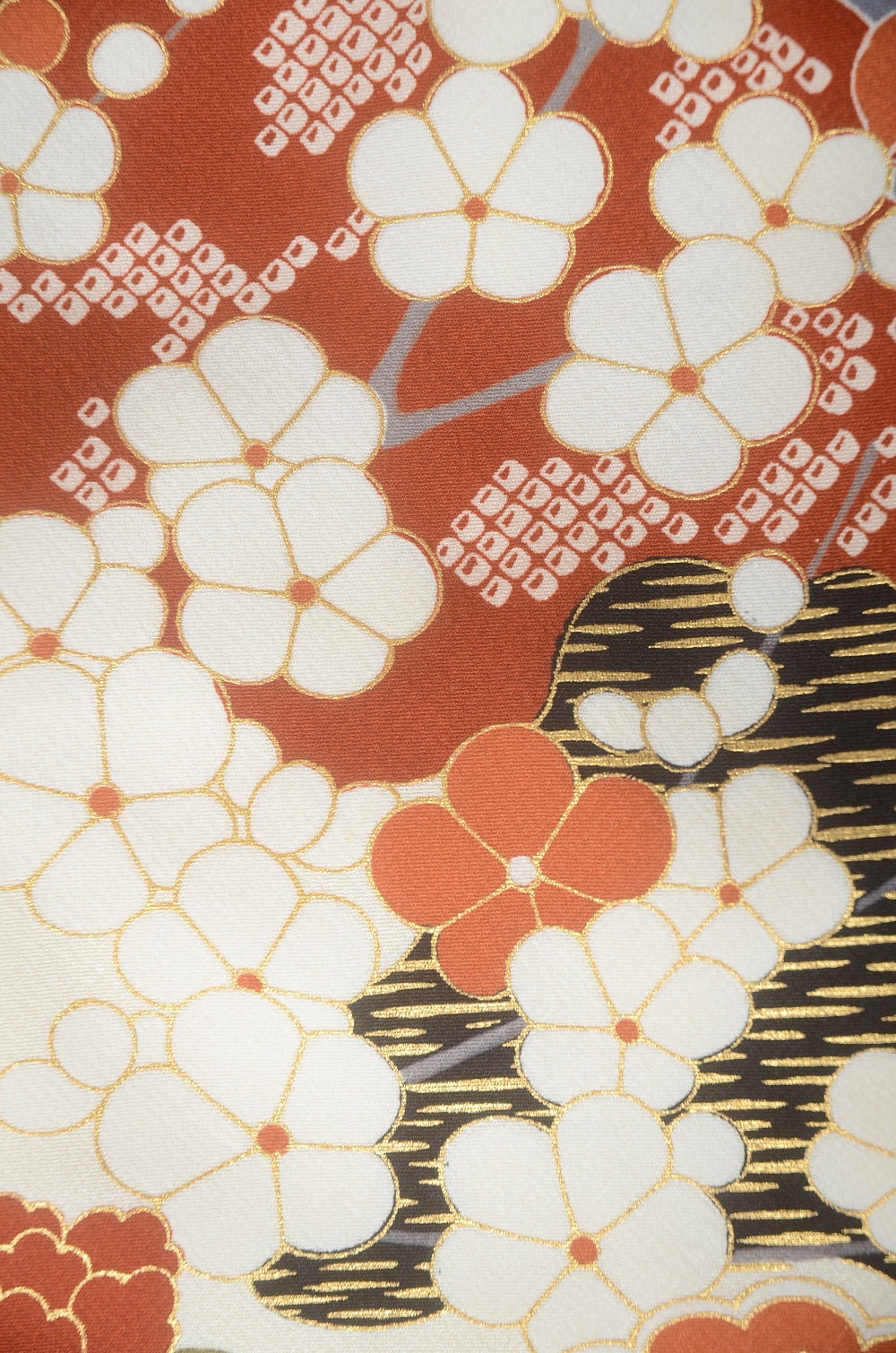 Long-sleeved kimono 6 items set / Furisode / FK#1-697