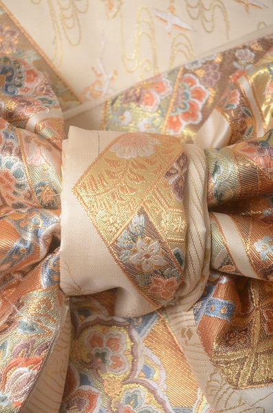 Long-sleeved kimono 6 items set / Furisode / FK#1-697