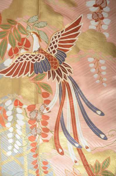 Long-sleeved kimono 6 items set / Furisode / FK#1-699