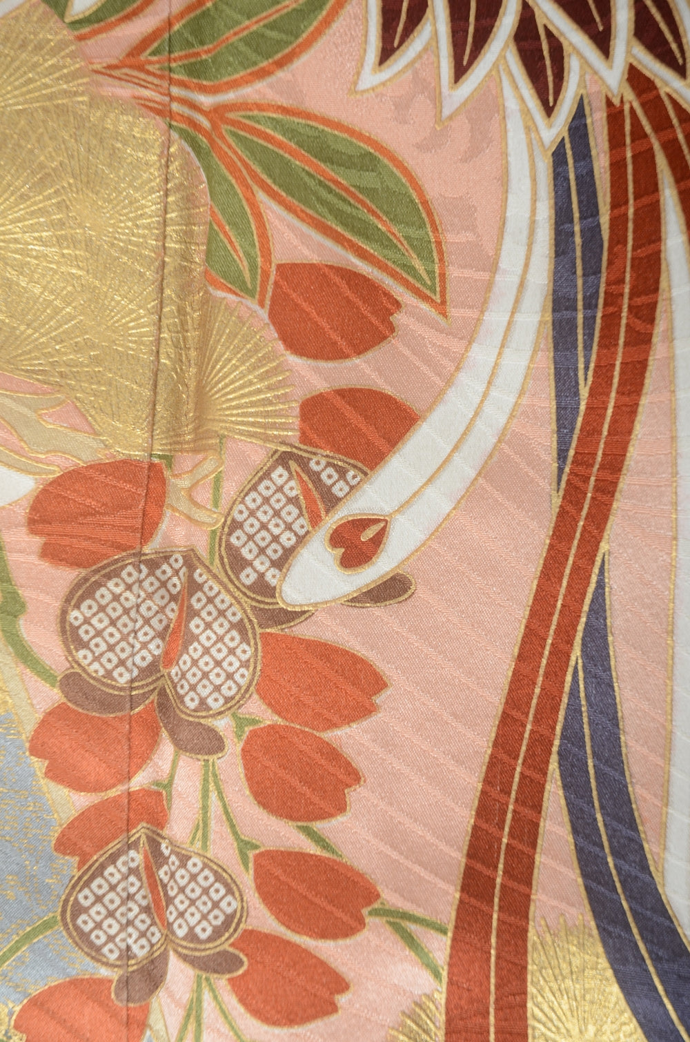 Long-sleeved kimono 6 items set / Furisode / FK#1-699