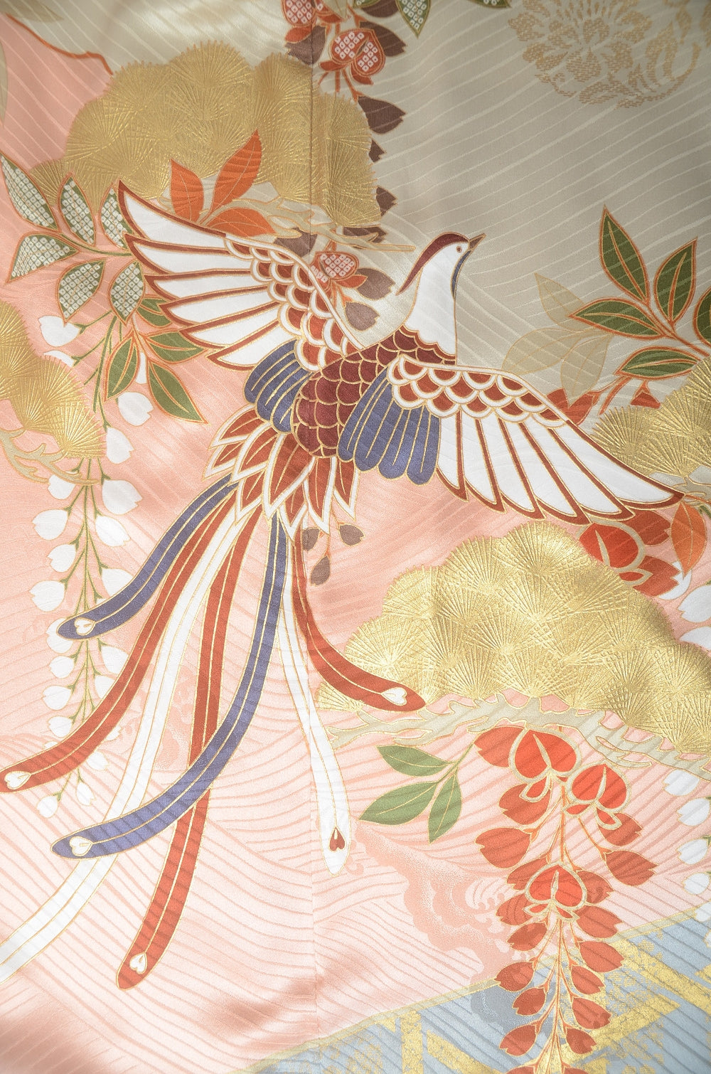 Long-sleeved kimono 6 items set / Furisode / FK#1-699