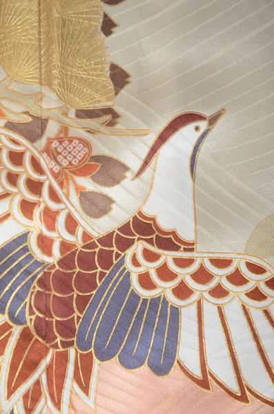 Long-sleeved kimono 6 items set / Furisode / FK#1-699