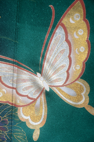Long-sleeved kimono 6 items set / Furisode / FK#1-701