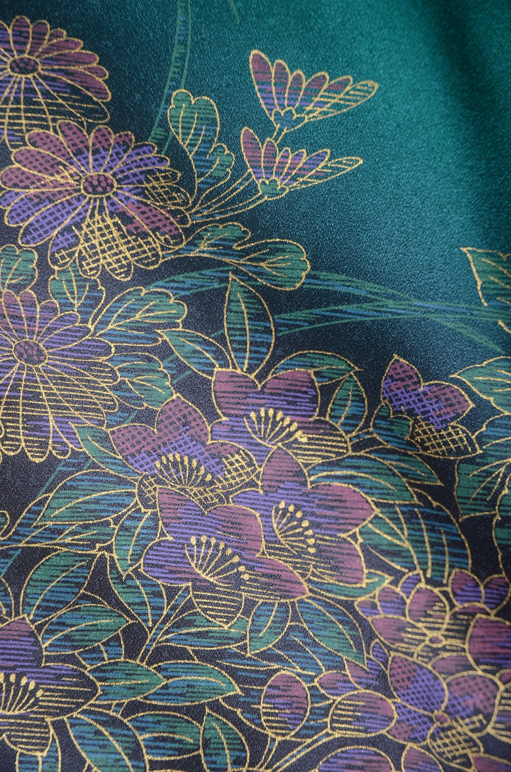 Long-sleeved kimono 6 items set / Furisode / FK#1-701