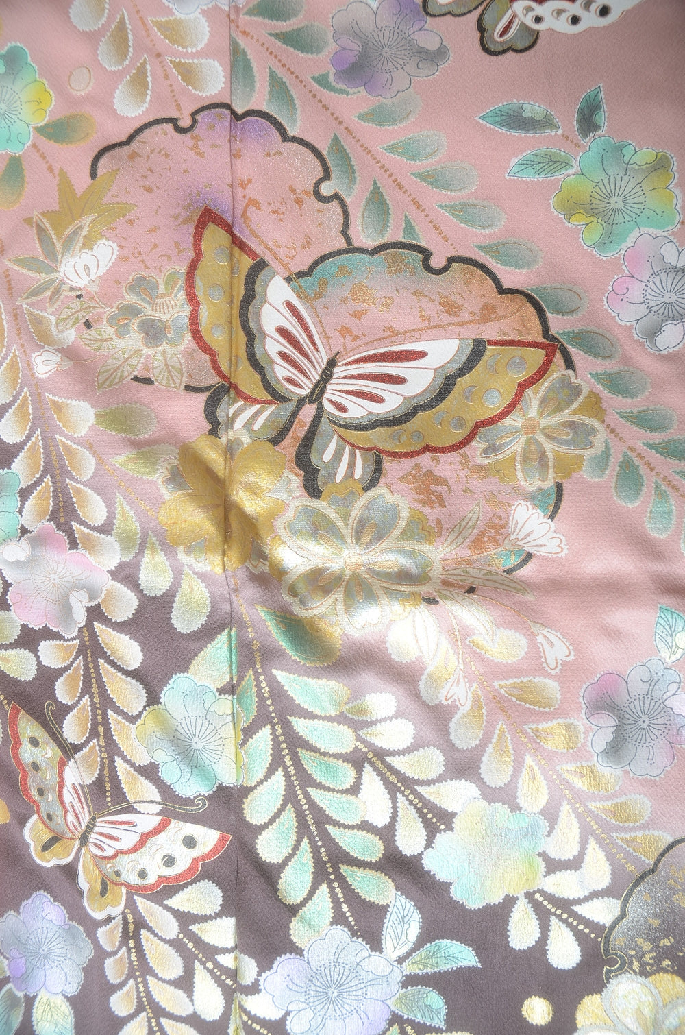 Long-sleeved kimono 6 items set / Furisode / FK#1-704