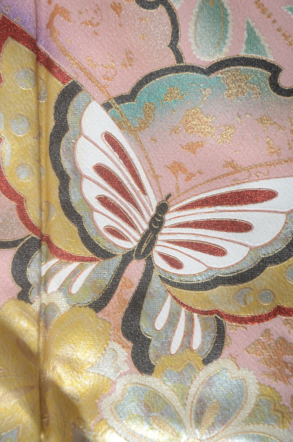 Long-sleeved kimono 6 items set / Furisode / FK#1-704