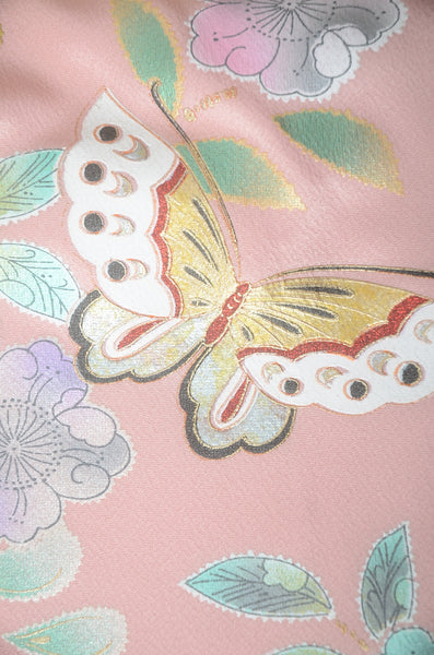 Long-sleeved kimono 6 items set / Furisode / FK#1-704