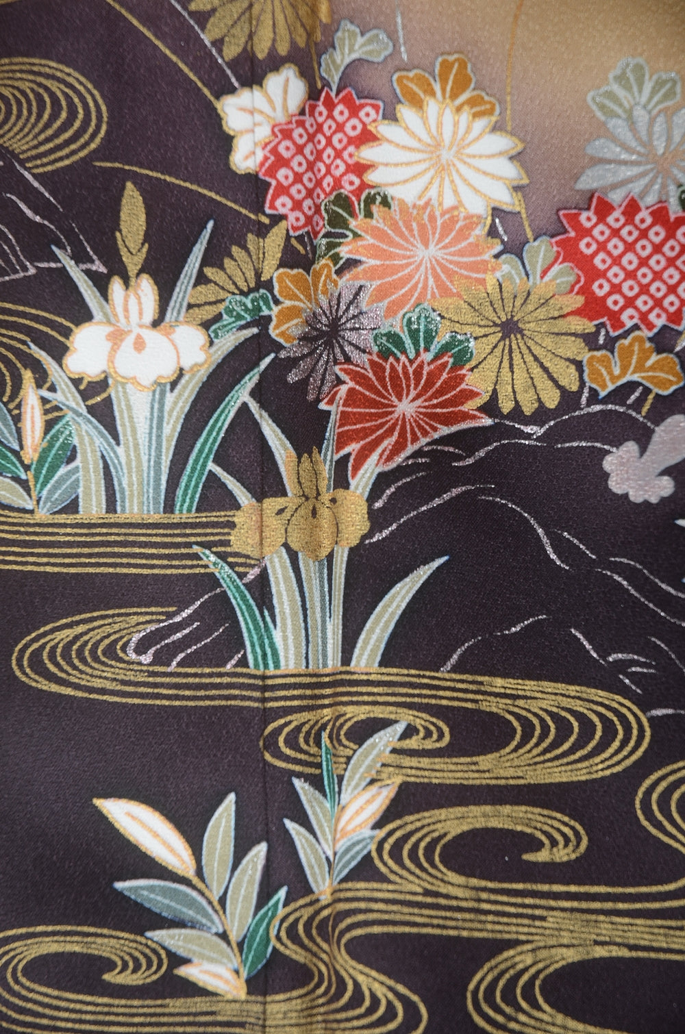 Long-sleeved kimono 6 items set / Furisode / FK#1-707