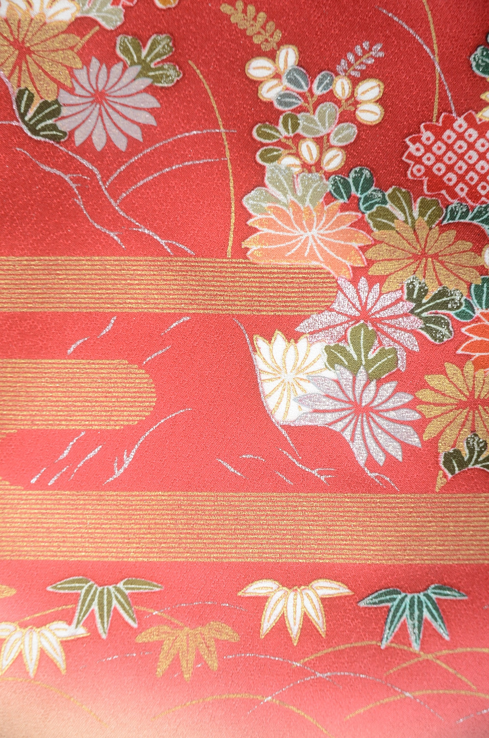 Long-sleeved kimono 6 items set / Furisode / FK#1-707
