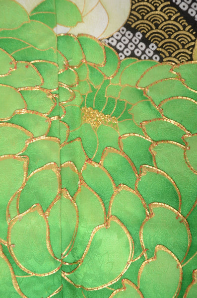 Long-sleeved kimono 6 items set / Furisode / FK#1-711