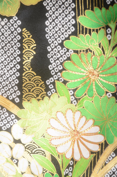 Long-sleeved kimono 6 items set / Furisode / FK#1-711