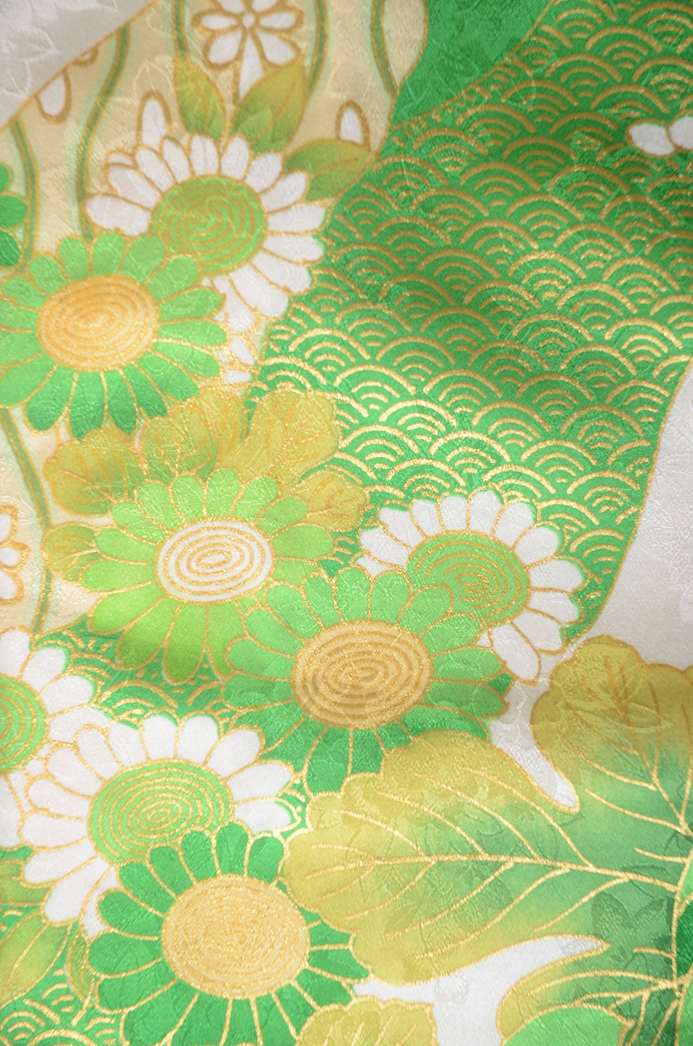 Long-sleeved kimono 6 items set / Furisode / FK#1-711