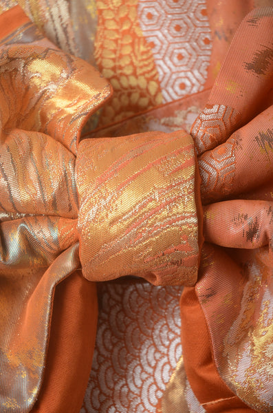 Long-sleeved kimono 6 items set / Furisode / FK#1-711