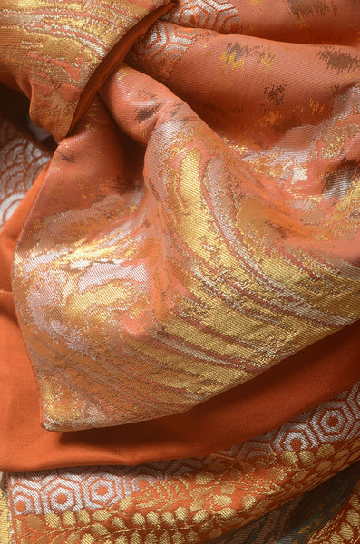 Long-sleeved kimono 6 items set / Furisode / FK#1-711