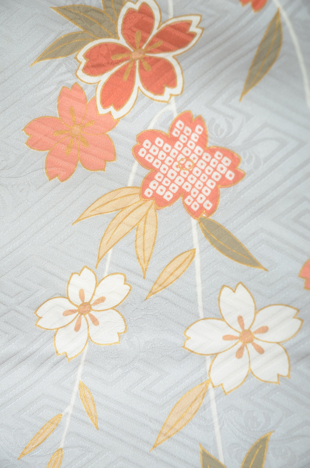Long-sleeved kimono 6 items set / Furisode / FK#1-715