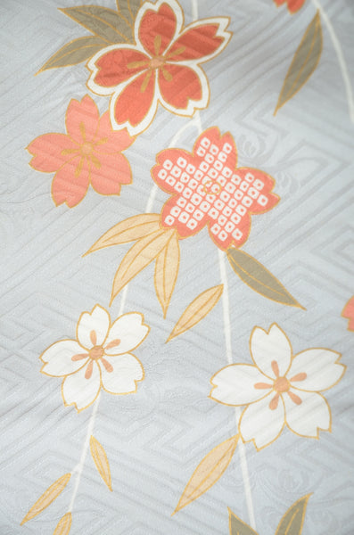 Long-sleeved kimono 6 items set / Furisode / FK#1-715