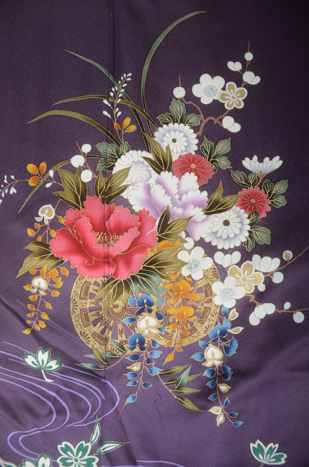 Long-sleeved kimono 6 items set / Furisode / FK#1-728