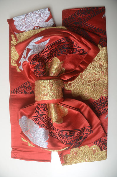 Long-sleeved kimono 6 items set / Furisode / FK#1-728