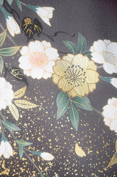 Long-sleeved kimono 6 items set / Furisode / FK#1-729