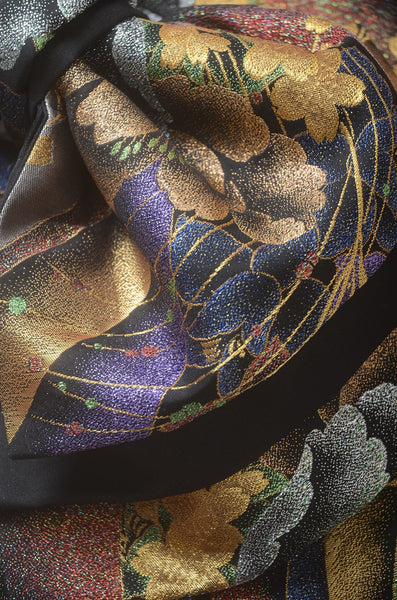 Long-sleeved kimono 6 items set / Furisode / FK#1-729