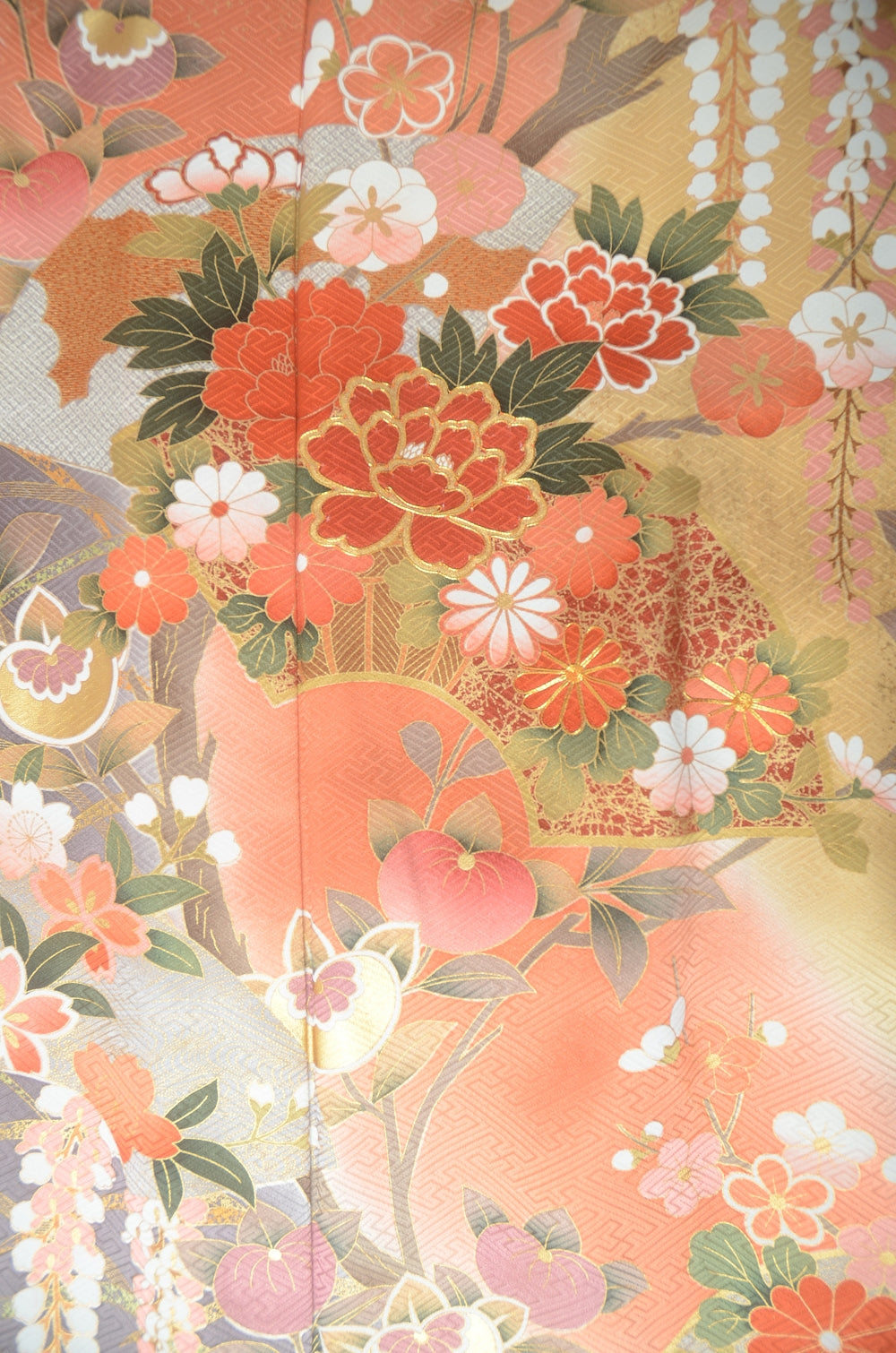 Long-sleeved kimono 6 items set / Furisode / FK#1-731