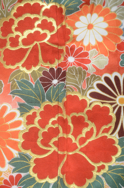 Long-sleeved kimono 6 items set / Furisode / FK#1-733