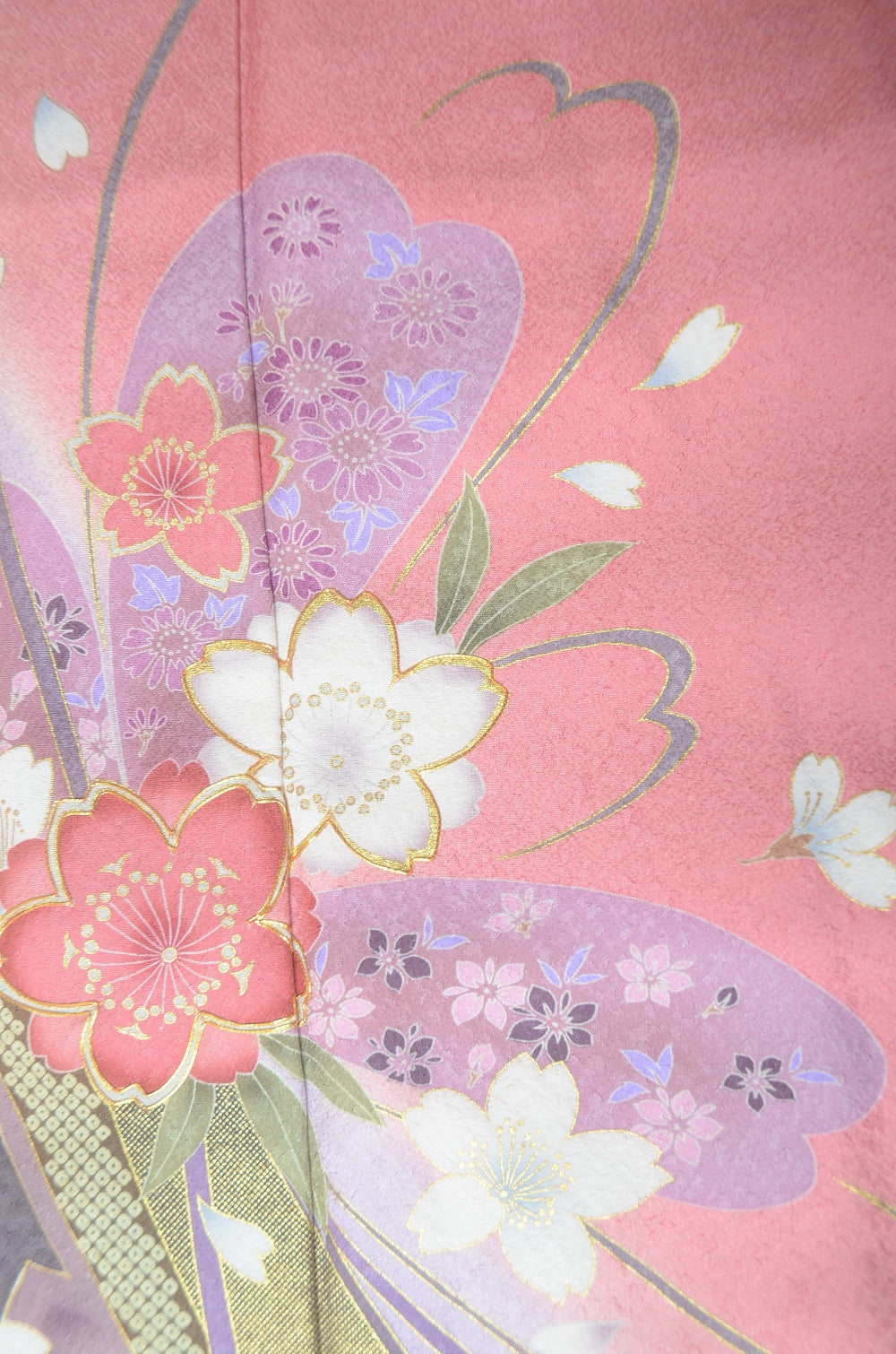 Long-sleeved kimono 6 items set / Furisode / FK#1-735