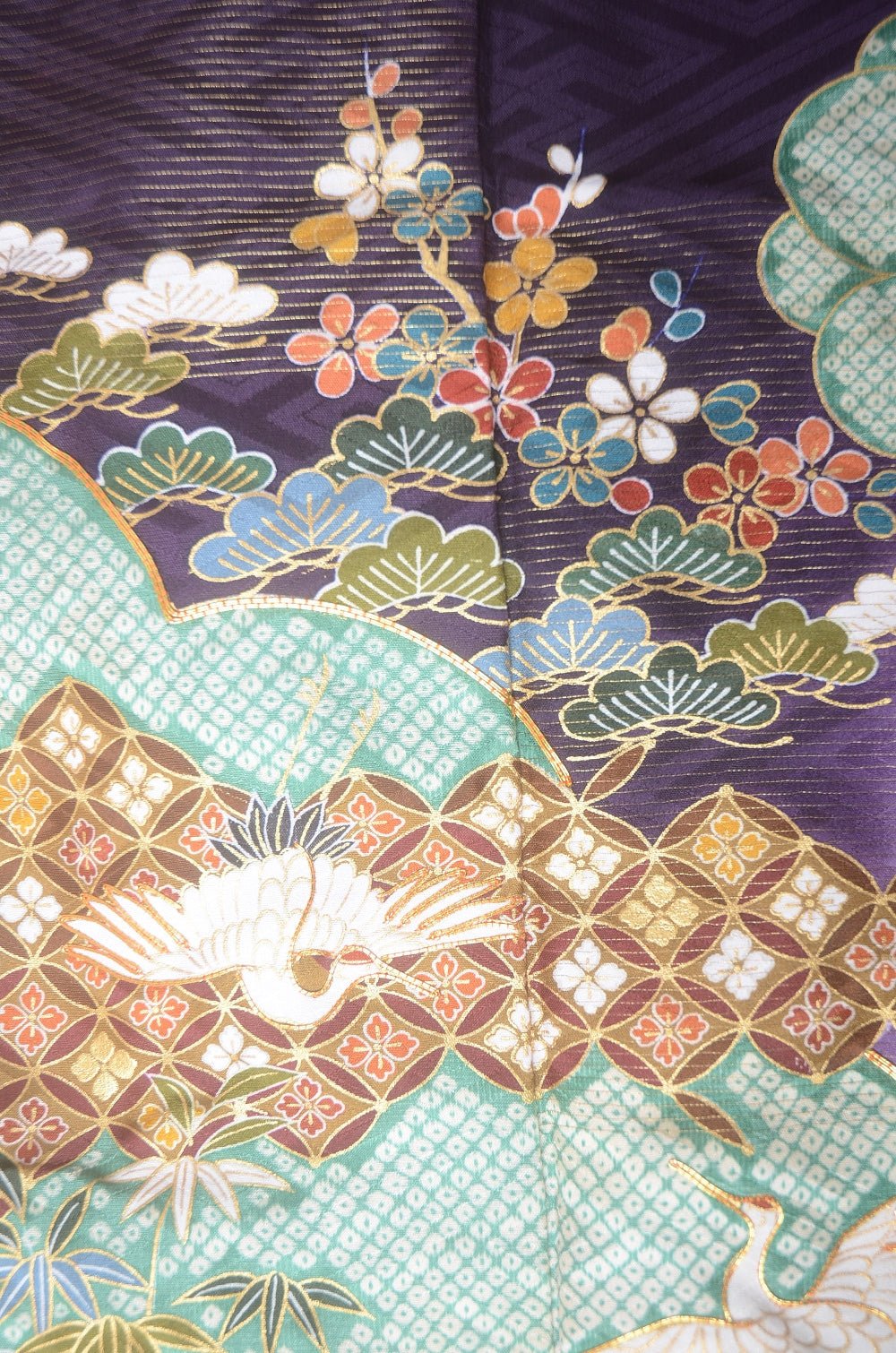 Long-sleeved kimono 6 items set / Furisode / FK#1-738