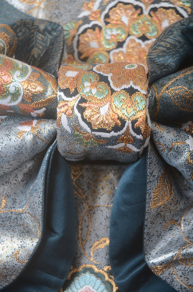 Long-sleeved kimono 6 items set / Furisode / FK#1-738