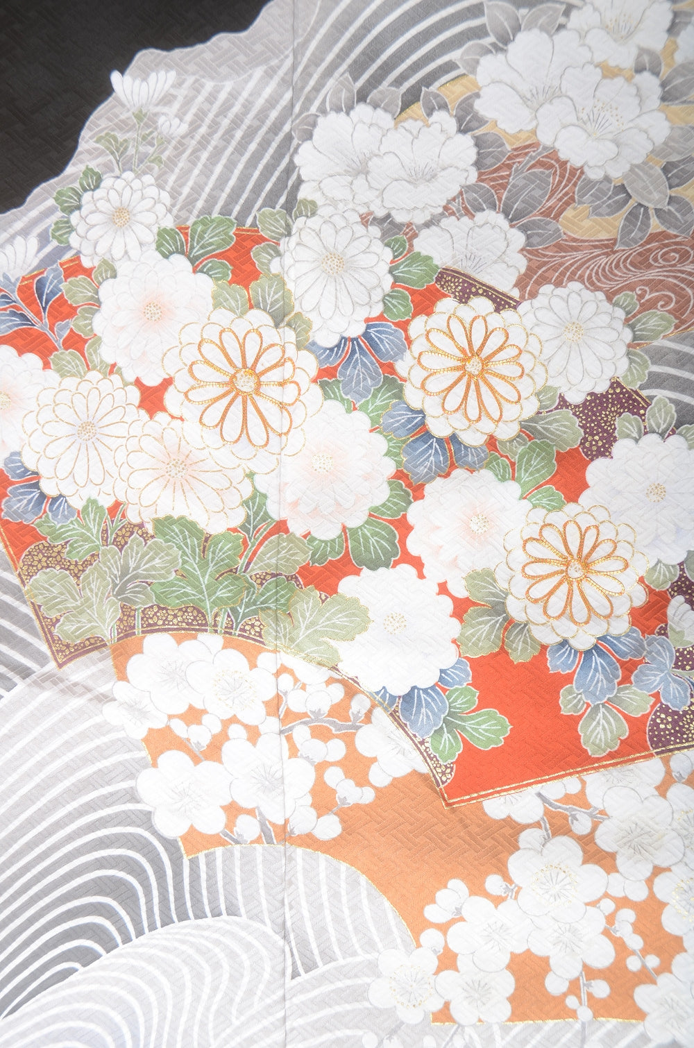 Long-sleeved kimono 6 items set / Furisode / FK#1-739